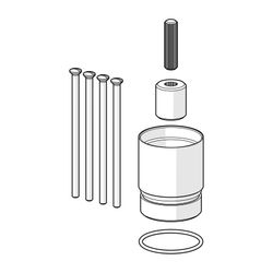 Hansa Verlängerungssatz, 30mm, Diverter, 59914627... HANSA-59914627 4057304012778 (Abb. 1)