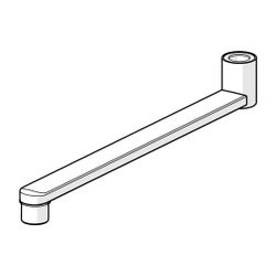Hansa Auslauf 59914660 Länge 300mm Ausladung 300mm Chrom... HANSA-59914660 4057304010743 (Abb. 1)
