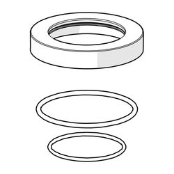 Hansa Compact Deckplatte, Durchmesser 72mm, Chrom, 59914667... HANSA-59914667 4057304012655 (Abb. 1)