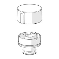 Hansa Absperrgriff, Chrom, 59914669... HANSA-59914669 4057304012693 (Abb. 1)