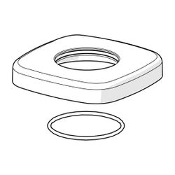 Hansa Deckplatte 59914678 75x75mm Chrom... HANSA-59914678 4057304013607 (Abb. 1)