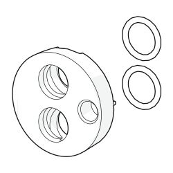Hansa Blatt für Unterputz-Einbaukörper, 59914698... HANSA-59914698 4057304011856 (Abb. 1)