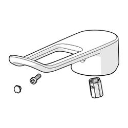 Hansa Clinica Langer Hebel, Bügel-/Bedienhebel lang, Länge 162mm, Chrom, 59914716... HANSA-59914716 4057304013188 (Abb. 1)