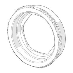 Hansa Schraubhülse für Unterputz-Einbaukörper, 59914755... HANSA-59914755 4057304013621 (Abb. 1)