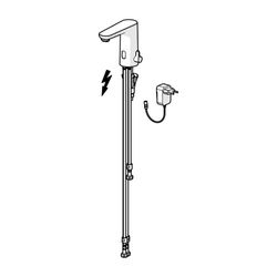 Hansa Electra Waschtischarmatur, Standmontage, Sensor, Niederdruck Bluetooth, 230/9V, C... HANSA-92031129 4057304019364 (Abb. 1)