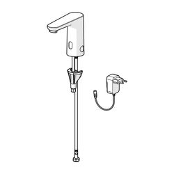 Hansa Electra Waschtischarmatur, Standmontage, berührungslos, Bluetooth, 230/9V, Chrom,... HANSA-92512009 4057304020162 (Abb. 1)