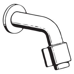 Hansa Nova Einhebel-Waschtischbatterie, Ausladung 106mm, DN 15, Chrom, 00868101... HANSA-00868101 4015474564732 (Abb. 1)