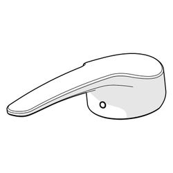 Hansa Medica Hebel, Bedienhebel lang, Länge 138mm, Chrom, 01880076... HANSA-01880076 4015474076853 (Abb. 1)