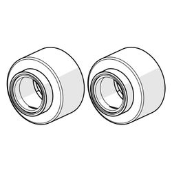 Hansa Rosetten 0272, Chrom, 02720200... HANSA-02720200 4015474267398 (Abb. 1)
