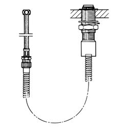 Hansa Wandhalter, eigensicher, Chrom, 04280100... HANSA-04280100 4015474674073 (Abb. 1)