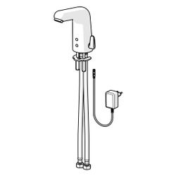 Hansa Medipro Waschtischbatterie, 230/9V, Bluetooth, Ausladung 117mm, DN 15, Chrom, 056... HANSA-05672129 4057304004995 (Abb. 1)