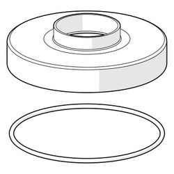 Hansa Abdeckplatte Durchmesser 70mm, Chrom, 1003886V... HANSA-1003886V 6414150100543 (Abb. 1)