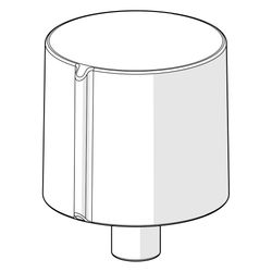 Hansa Mengen-Einstell-Griff für Oras Group, Chrom, 1006775V... HANSA-1006775V 6414150103971 (Abb. 1)