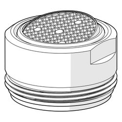 Hansa Luftsprudler für Oras Group, M24x1, 7,0l/min, Chrom, 1016723V... HANSA-1016723V 6414150104169 (Abb. 1)