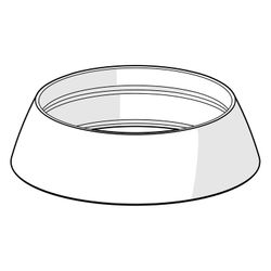 Hansa Abdeckkappe für Oras Group, Chrom, 1017127V... HANSA-1017127V 6414150103766 (Abb. 1)
