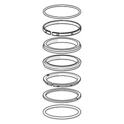 Hansa Dichtungskit für Oras Group, 1017137V... HANSA-1017137V 6414150103858 (Abb. 1)