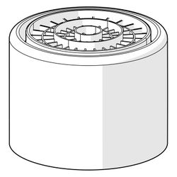 Hansa Luftsprudler für Oras Group STD, M22x1, Matt-Schwarz, 1017374V-33... HANSA-1017374V-33 6414150105715 (Abb. 1)