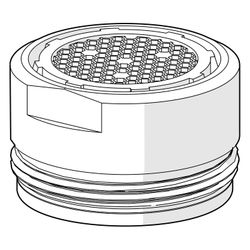Hansa Luftsprudler für Oras Group, M24x1, Laminar, Chrom, 1018569V... HANSA-1018569V 6414150106286 (Abb. 1)
