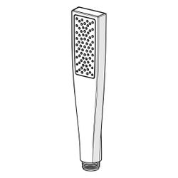 Hansa Handbrause, 1-strahlig, Matt-Schwarz, 1019744V-33... HANSA-1019744V-33 6414150107535 (Abb. 1)