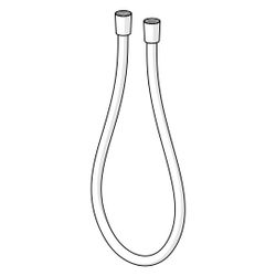 Hansa Viva Schlauch, Länge 175cm, Chrom, 44120300... HANSA-44120300 4015474238985 (Abb. 1)