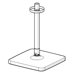 Hansa BasicJet Kopfbrause Style 4437 1-strahlig 200x200mm Chrom... HANSA-44370200 4057304015946 (Abb. 1)