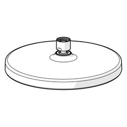 Hansa BasicJet Kopfbrause 4474 1-strahlig Durchmesser 200mm Chrom... HANSA-44740100 4057304015151 (Abb. 1)