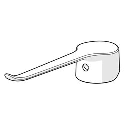 Hansa Clinica Langer Hebel, Bedienhebel lang, Länge 180mm, Chrom, 45240006... HANSA-45240006 4057304018930 (Abb. 1)