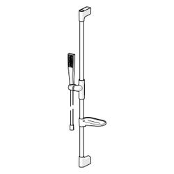 Hansa Aurelia Wandstangengarnitur, 7,8l/min, G 1/2", 47150120... HANSA-47150120 4057304021930 (Abb. 1)