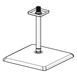 Hansa Aurelia Kopfbrause 1-strahlig, eckig, 250x250mm, mit Kugelgelenk, Chrom, 47270340... HANSA-47270340 4057304020674 (Abb. 1)