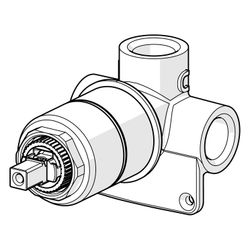 Hansa Vario Unterputz-Rohbauset Brausearmatur, DN 15, 50500100... HANSA-50500100 4015474117990 (Abb. 1)