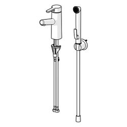 Hansa Designo Einhebelmischer Waschtischbatterie Style 5170 Ausladung 119mm DN15 Chrom... HANSA-51702201 4057304006357 (Abb. 1)
