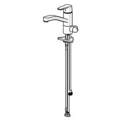 Hansa Polo Einhebel-Küchenarmatur mit Spülmaschinenventil, Ausladung 216mm, DN 15, Chro... HANSA-52662293 4057304002908 (Abb. 1)