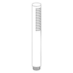 Hansa Stilo Handbrause, 1-strahlig, Chrom, 54390100... HANSA-54390100 4015474196377 (Abb. 1)