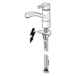 Hansa Paleno Einhebel-Küchenarmatur, Standmontage, Niederdruck, 215mm, Chrom, 56481103... HANSA-56481103 4057304012389 (Abb. 1)