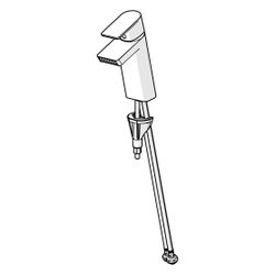 Hansa Stela Einhebel-Waschtischbatterie, Ausladung 144mm, Chrom, 57082273... HANSA-57082273 4057304015434 (Abb. 1)