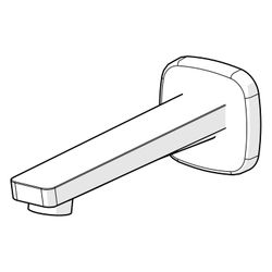Hansa Stela Einhebelmischer Auslauf 5724 Ausladung 214mm Rosette soft edge Chrom... HANSA-57241000 4057304015342 (Abb. 1)