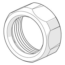 Hansa Anschlussmutter G 3/4", AF 30, 59902230... HANSA-59902230 4015474056640 (Abb. 1)
