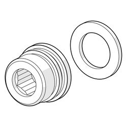 Hansa Sitz, Anschlussgröße G 1/2", Schlüsselweite 10, 59904618... HANSA-59904618 4015474167728 (Abb. 1)