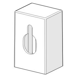 Hansa Kunststoffadapter für Unterputz-Einbaukörper, 59904778... HANSA-59904778 4015474170728 (Abb. 1)