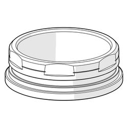 Hansa Befestigungsschraube M50x1, Schlüsselweite 45, 59904890... HANSA-59904890 4015474179752 (Abb. 1)