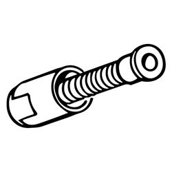 Hansa Schlauch, Länge 150cm, Chrom, 59905067... HANSA-59905067 4015474189171 (Abb. 1)
