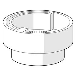 Hansa Temperaturanschlagring, Chrom, 59906355... HANSA-59906355 4015474315976 (Abb. 1)