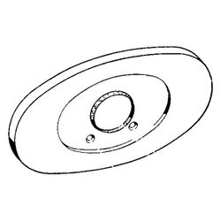 Hansa Rosette für Unterputz-Einbaukörper, Chrom, 59910039... HANSA-59910039 4015474480735 (Abb. 1)