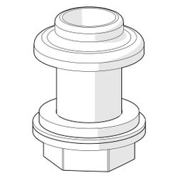 Hansa Schlauchdurchführung, 59910055... HANSA-59910055 4015474812024 (Abb. 1)