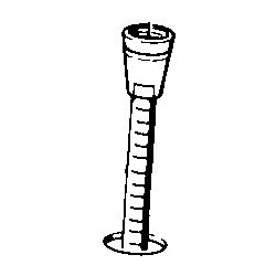 Hansa Schlauch, Länge 175cm, 1/2", Chrom, 59910174... HANSA-59910174 4015474817487 (Abb. 1)
