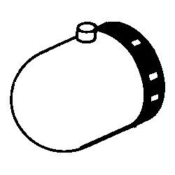 Hansa Temperatureinstellgriff, Chrom, 59910304... HANSA-59910304 4015474826847 (Abb. 1)