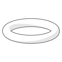 Hansa O-Ring Durchmesser 13,5x2,75mm, 59910551... HANSA-59910551 4015474839694 (Abb. 1)