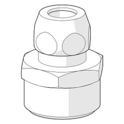 Hansa Verbindungsnippel 59910940 G3/4 x G3/8... HANSA-59910940 4015474885257 (Abb. 1)