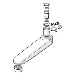 Hansa Auslauf Länge 145mm, Chrom, 59911380... HANSA-59911380 4015474945746 (Abb. 1)