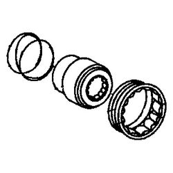 Hansa Absperrventil für Unterputz-Einbaukörper, 59911511... HANSA-59911511 4015474965072 (Abb. 1)